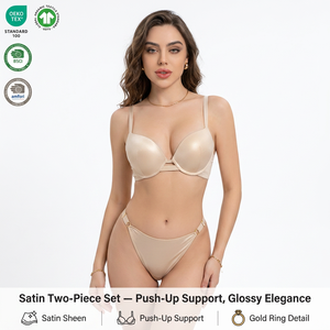 Ensemble <span class=keywords><strong>soutien</strong></span>-<span class=keywords><strong>gorge</strong></span> et culotte sexy et confortable pour femme, grande taille, haute qualité, avec maintien et effet liftant, <span class=keywords><strong>sans</strong></span> coutures, très vendu en UE et aux États-Unis - Product Image 1