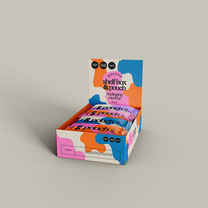 Moderne Großhandel anpassbare faltbare PDQ Wellpappe Display Box für Tisch Kondome und Geschenk boxen - Product Image 3