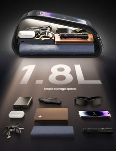 Lamicall BCCB01 <strong>Bike</strong> Phone <strong>Bag</strong> Waterproof Frame Pouch with 18L Storage Reflective Strip and TPU Touch Screen Holder - Product Image 6