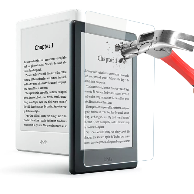 Ultra Thin Anti Scratch 9H Clear Anti-Glare Matte Tempered Glass Screen Protector for 7" Kindle Paperwhite 12th Gen