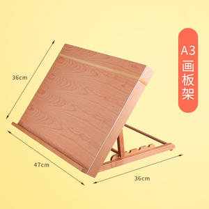 <span class=keywords><strong>Chevalet</strong></span> de croquis Portable, <span class=keywords><strong>chevalet</strong></span> de bureau en bois, table d'artiste, planche à <span class=keywords><strong>dessin</strong></span>, support pour aquarelle, peinture à l'huile, fournitures d'art - Product Image 6