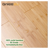 Suelo de bambú color Natue Suelo de bambú sólido laminado entrelazado Jiangxi Suelo de madera de ingeniería