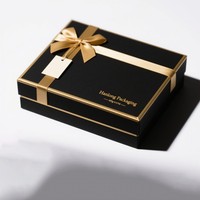 Emballage de boîtes à truffes personnalisées pour boîte à dessert au chocolat faite à la main avec adsorption magnétique boîte de chocolat vide