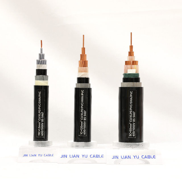 Steel Wire Armoured Copper Cable-High Performance Fire Resistant XLPE Insulated Industrial Low Voltage Heavy Duty Construction