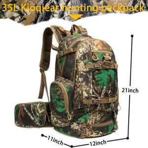 Échantillon gratuit Unsix Hydration Sports Sac à dos de randonnée en plein air pour la randonnée, le camping, la chasse, pour femmes et hommes - Product Image 6