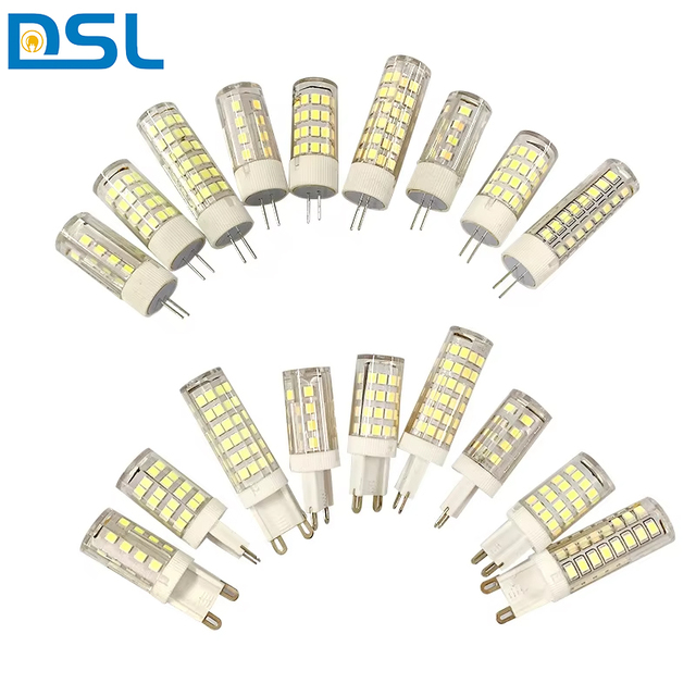 2022 Led Light Bulb Halogen Equivalent Chandelier Lighting 110V 220V 3W 5W Dimmable LED G4 G9 3CCT Bulb Lights