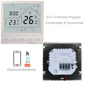 Smart Thermostat Tuya Wifi Smart Room Heating Programmable Thermostat With Screen Thermostat