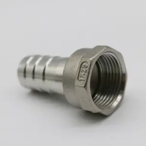 Hose Pipe Nipple Low Price High Temperature Stainless Steel Fittings Female Hose Nipple Pipe Joint