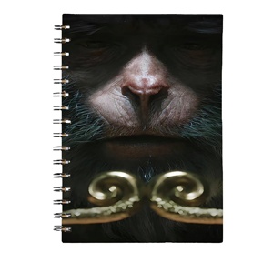 Giá bán buôn biểu tượng tùy chỉnh A4 A5 A6 Trắng Kraft máy tính xách tay xoắn ốc Wukong Nhật Ký máy tính xách tay in trên các tông bù đắp cuốn sách giấy - Product Image 4