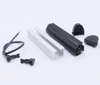 Pita Karet Silikon Anti-tabrakan FS-95 Sensor Tepi Pengaman untuk Lift, Troli AGV, Pintu Garasi, dan Sensor Lainnya