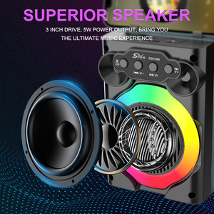 Zqs1368 <span class=keywords><strong>2025</strong></span> Karaoke Loa Với Microphone Và Loa Di Động Với Microphone Bass Chất Lượng Cao Không Dây <span class=keywords><strong>Bluetooth</strong></span> Loa - Product Image 5