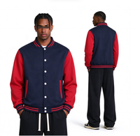 Veste de baseball personnalisée avec logo pour homme, uniforme de marque, design hiver, uniforme scolaire, veste de baseball doublée polaire, vêtements pour homme