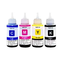 Color Printing Dye Ink Bottle, Compatible Refill, Bulk