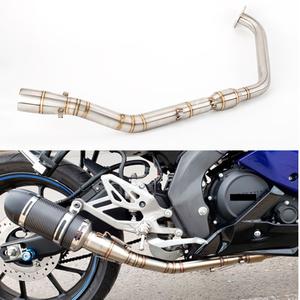 Silenciador de escape de moto de alto rendimiento para motor, tubo de escape modificado para motocicleta, sección frontal R15 V3 MT15 R15M - Product Image 2
