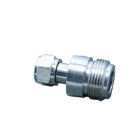 Adaptateur convertisseur de connecteur coaxial RF 3 GHz, étanche, en laiton, prise femelle de type N vers fiche mâle VHF