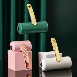 ลูกกลิ้งกำจัดขนสัตว์แบบพกพา ขนาดกว้าง 17 ซม. สำหรับกำจัดขนเสื้อผ้า พร้อมฝาปิดและล้อฉีกออกได้ - Product Image 2