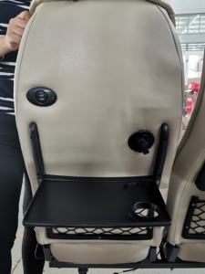 Siège de passager pour autobus automobile, avec <span class=keywords><strong>sac</strong></span> à mailles arrière et plateau à aliments, <span class=keywords><strong>prix</strong></span> d'usine - Product Image 4