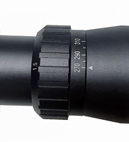 Vente en gros d'usine, lunette de visée optique HD 1,5-5X32 pour arbalètes, alliage d'aluminium, étanche, multi-réticules, verre gravé