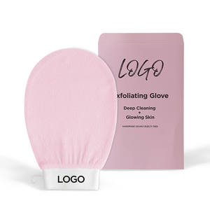 Logo personalizzato e pacchetto viscosa marocchino <span class=keywords><strong>Hammam</strong></span> guanti da bagno Scrub turco esfoliante guanto corpo pelle massaggio per Sauma - Product Image 1