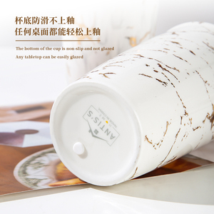 <span class=keywords><strong>Tazza</strong></span> da tè in marmo <span class=keywords><strong>ceramica</strong></span> alta personalizzata in gres gres e latte <span class=keywords><strong>tazza</strong></span> da tè <span class=keywords><strong>con</strong></span> stampa logo - Product Image 3