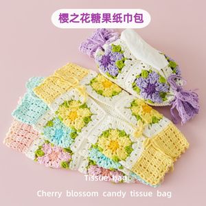 <span class=keywords><strong>2025</strong></span> thiết kế mới quà tặng handmade túi hoa kẹo mô túi trang trí nội thất có thể điều chỉnh Crochet mô Hộp quà tặng cho nhà - Product Image 2