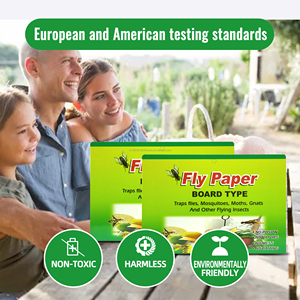 Trappole Adesive per Insetti in Carta, Usa <span class=keywords><strong>e</strong></span> Getta, Gialle, con Forte Adesivo, per Controllo Insetti, Uso Interno, 12 Ore, Prezzo all'Ingrosso - Product Image 3