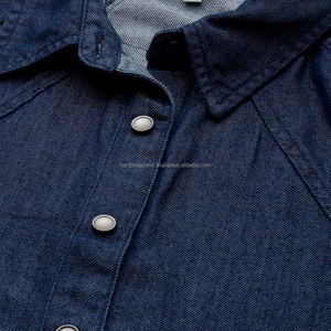 Nardon Apparel 2025 Offre Spéciale Nouveau Denim d'été pour les femmes avec un design régulier et unique, Chemise en jean pour les femmes - Product Image 4