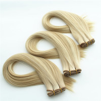 Extensiones de Cabello 100% Virgen, Doble Trama, Remy Europeo, de Alta Calidad, con Cutícula