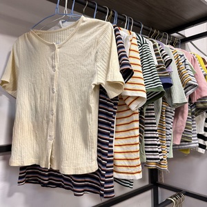 เสื้อสเวตเตอร์ถักแขนสั้นสำหรับผู้หญิงเสื้อสเวตเตอร์ถักแบบไทย - Product Image 4