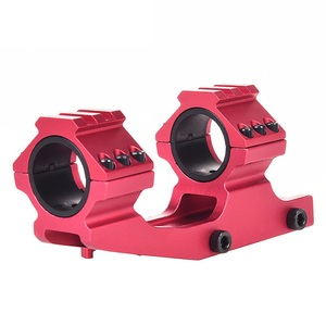 Montura Óptica Cantilever de Liberación Rápida, Alta Estabilidad, 25.4mm/30mm, Ligera, 244g, Aleación de Aluminio, Acabado Rojo Vibrante - Product Image 3