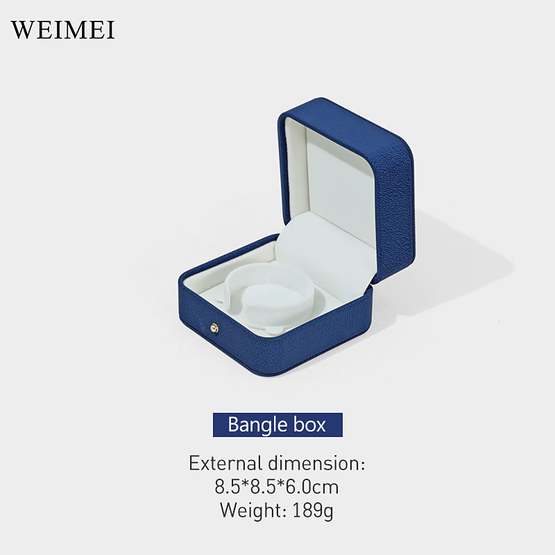 กล่องกำไลข้อมือสีน้ำเงิน