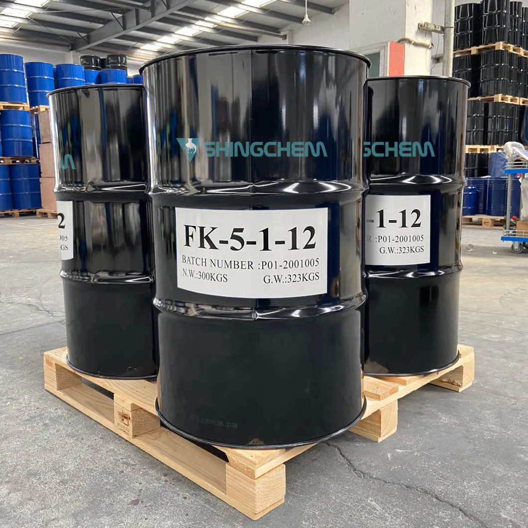 FK 5112 gas puro de alta calidad CAS 756-13-8 perfluorohexanona agente de limpieza de incendios