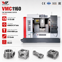 WOJIE Centre d'usinage 5 axes de haute précision Système Fanuc VMC1160 Fraiseuse Cnc 5 axes