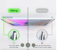 Panneau de protection d'écran d'ordinateur portable anti-lumière bleue à prix de gros pour moniteur PC 27 pouces, film filtrant anti-UV pour la protection des yeux