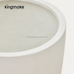 Pots et jardinières modernes en fibre <span class=keywords><strong>de</strong></span> verre, imperméables et écologiques, avec trou <span class=keywords><strong>de</strong></span> drainage, <span class=keywords><strong>pot</strong></span> à fleurs pour hôtel, pour jardin extérieur - Product Image 4