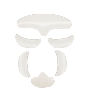 Wholesale 6pcs Reusable Medical Grade Silicone Anti-<strong>wrinkle</strong> Pad Prevent <strong>Wrinkles</strong> Chest <strong>Face</strong> Neck Pad Chest <strong>Patches</strong> for <strong>Wrinkles</strong> - Product Image 1