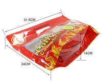 Sacs en plastique avec impression personnalisée pour sushi rôti et emballage de poulet entier Sacs de poulet rôti de qualité supérieure