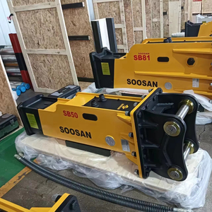 เบรกเกอร์ไฮดรอลิกแบบกล่อง SB50จาก Soosan อุปกรณ์ตัวเครื่องหลักพร้อมคุณสมบัติมาตรฐานรวมการรับประกันสิบสองเดือน - Product Image 1