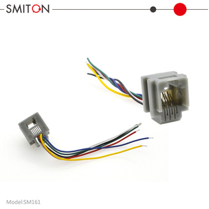 Điện thoại Jack 6P4C 6P6C nối <span class=keywords><strong>RJ11</strong></span> ổ cắm <span class=keywords><strong>623K</strong></span> - Product Image 5