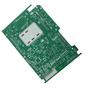 Multilayer FR4 PCB Fabrication Green Solder Mask with Hasl Surface Finishing Communication Electronic Boards from OEM Supplier