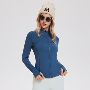 Giacca Sportiva da <span class=keywords><strong>Donna</strong></span> <span class=keywords><strong>con</strong></span> <span class=keywords><strong>Zip</strong></span>, Comoda in Spandex e Poliestere, Traspirante per Attività all'Aperto - Product Image 1