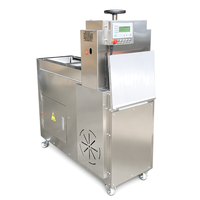 Trancheuse à viande congelée entièrement automatique en acier inoxydable 220/380V 1.1-3KW 0-50MM, machine à trancher le bœuf, pour la restauration hôtelière