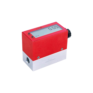 Mass <strong>Flow</strong> <strong>Meter</strong> for Non-corrosive Gas (MFM-50) RS485 4~20mA LCD Display Stainless Steel OEM Air - Product Image 1