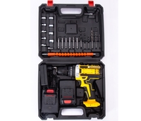 Usine - Perceuse à percussion sans fil électrique 21V - Outils - Batterie au lithium - Kits de perceuse électrique