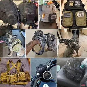 Marsupio Molle tattico compatto impermeabile EDC Pouch tattico Kit di pronto soccorso per la sopravvivenza all'aperto