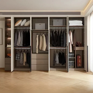 Meuble de dressing sur mesure de luxe moderne avec rangement dissimulé, armoire intégrée sur mesure, durable - Product Image 5