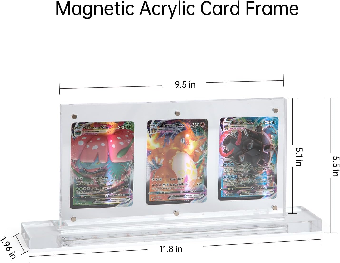 Eco-friendly LED Light Trading Card Frame - Modern Display Eco-friendly LED Light Trading Card Frame - Modern Display