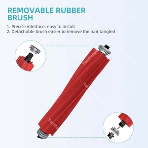 Remplacement adapté pour <span class=keywords><strong>Xiaomi</strong></span> <span class=keywords><strong>Roborock</strong></span> <span class=keywords><strong>S7</strong></span> MaxV <span class=keywords><strong>Ultra</strong></span> rouleau brosse latérale vadrouille tissu Hepa filtre sac à poussière pièces d'aspirateur robotique - Product Image 2