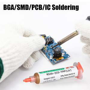 Pasta de <span class=keywords><strong>Flujo</strong></span> de Soldadura Sin Limpieza KELLYSHUN RMA-223 10CC para Teléfono BGA, etc. Sin Plomo, Sin Halógenos, Cumple con ROHS, ODM/OEM Personalizado - Product Image 6