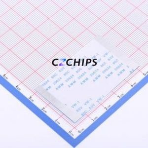 JS05A-60P-050-4-8 FFC Cable (Flexible Flat Cable) P=0.5mm Connector 60P 0.5mm 0.3mm Non-Inverting - Product Image 1